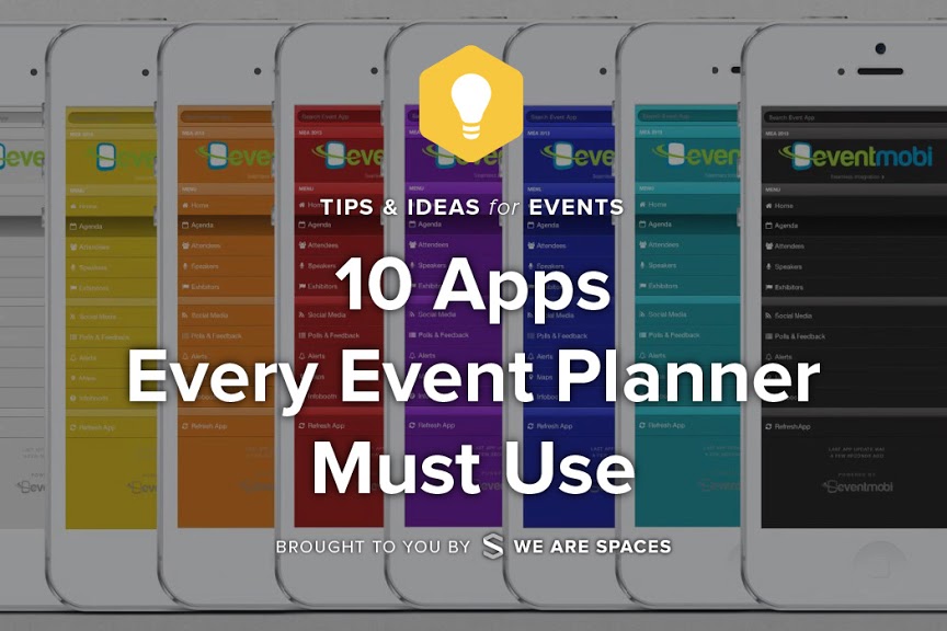 10 Apps Every Event Planner Must Use Event Venues Spaces In Singapore We Are Spaces